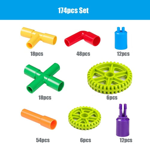 Water Pipe Building Blocks