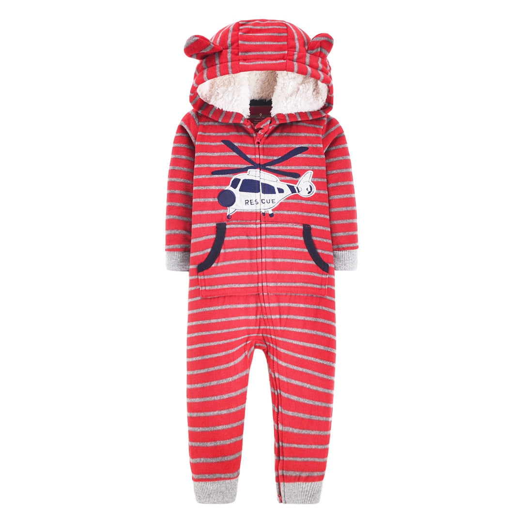 Kids Hooded Romper