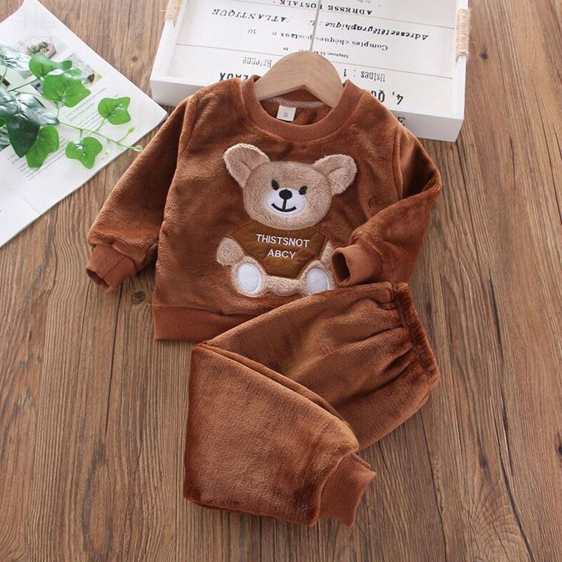 3pc Hooded Fleece Outfit