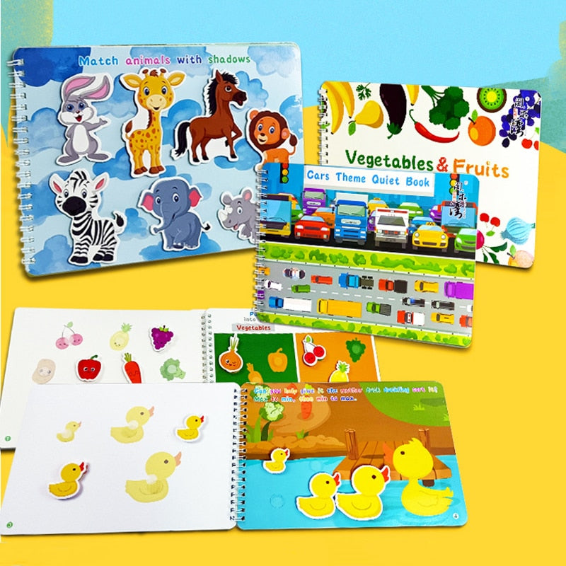 Educational Sticker Books