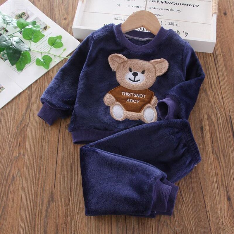 3pc Hooded Fleece Outfit