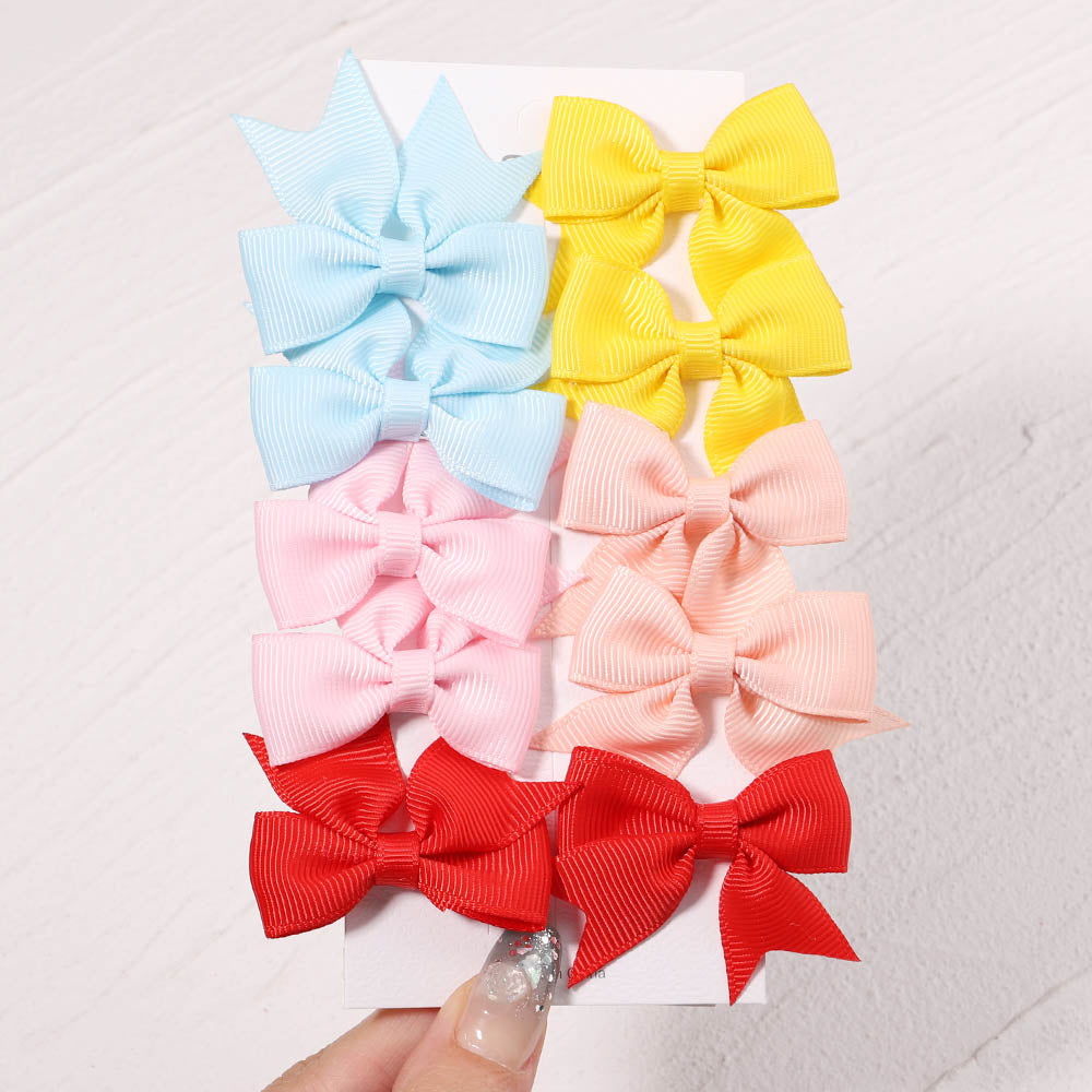 10Pcs/Set Handmade Hair Bows