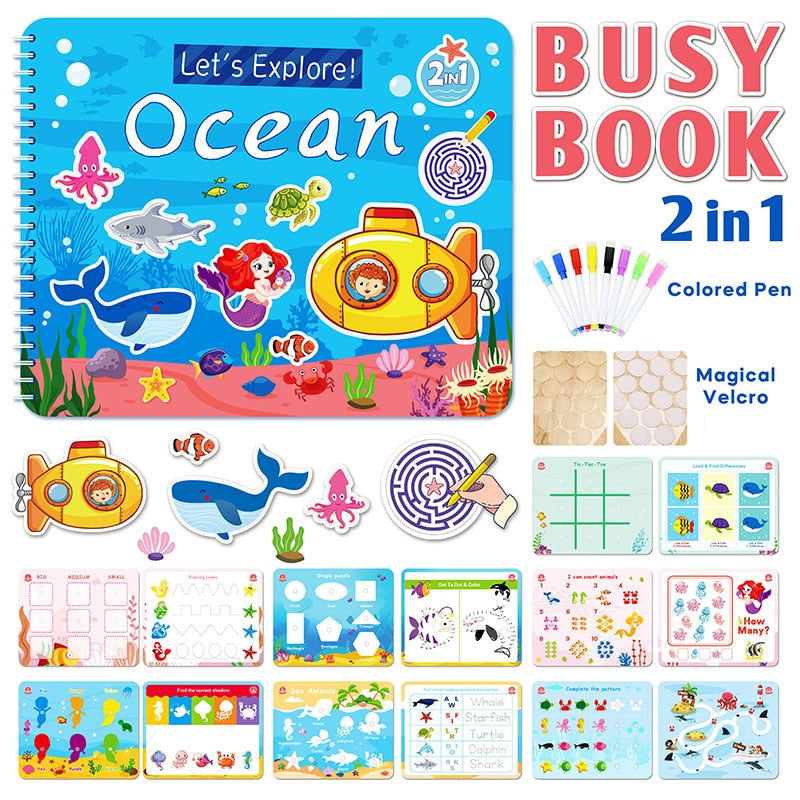 Educational Sticker Books