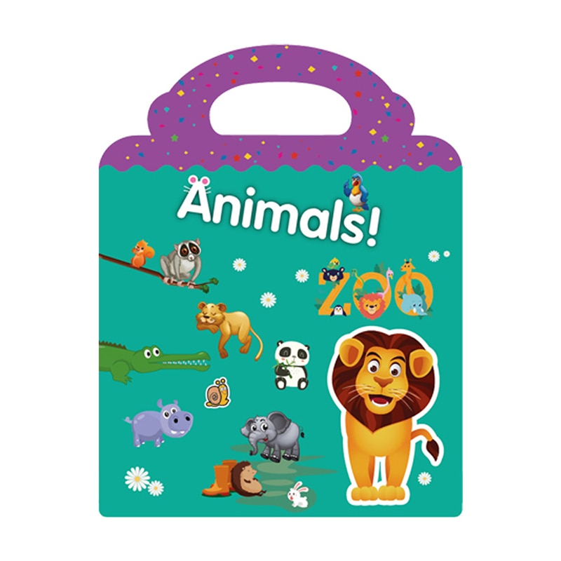 Reusable Cartoon Sticker Books