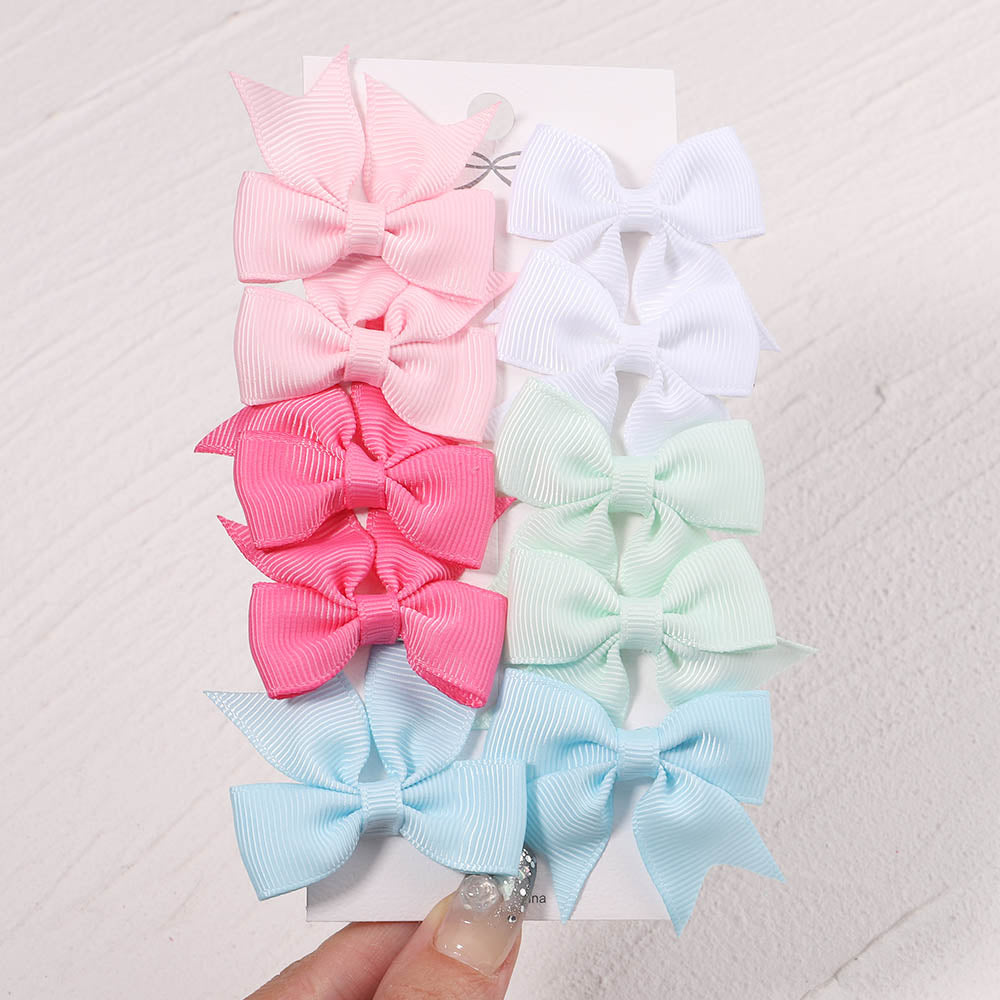 10Pcs/Set Handmade Hair Bows