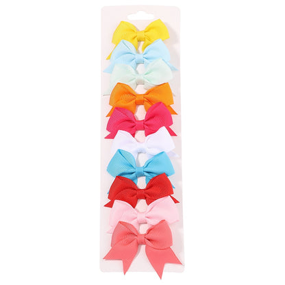 10Pcs/Set Handmade Hair Bows