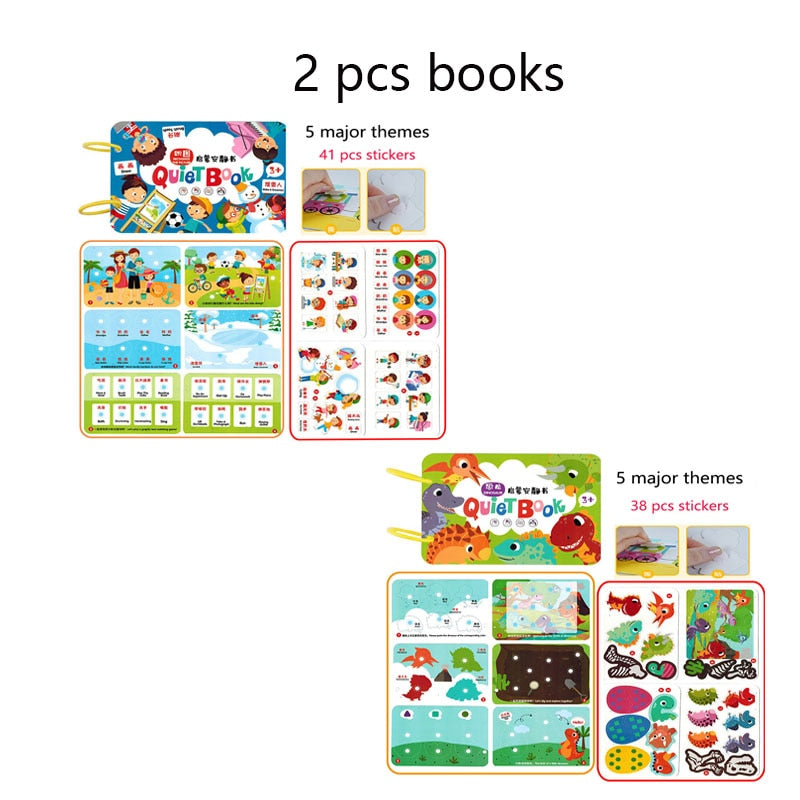 Educational Sticker Books